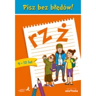 Książki edukacyjne - Pisz bez błędów! rz ż (9-12 lat) - Borys Piotr, Anna Halasz - miniaturka - grafika 1