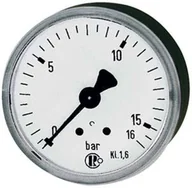 Akcesoria hydrauliczne - Manometr,z przylaczem tylnym centrycznym 50mm 0-6 barow G1/4" RIEGLER - miniaturka - grafika 1
