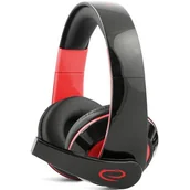 Słuchawki - Esperanza Condor czerwone EGH300R - miniaturka - grafika 1