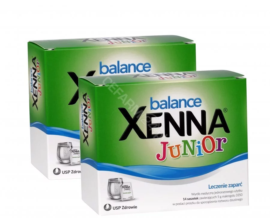 USP ZDROWIE Xenna Balance Junior 14 saszetek Długi termin ważności! 9091679
