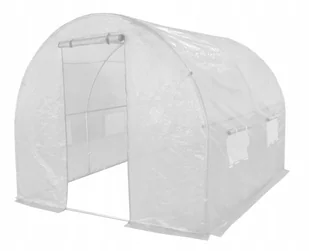 4iQ Tunel Foliowy Szklarnia 2x2m PREMIUM z Siatką PE - Agrowłókniny - miniaturka - grafika 1