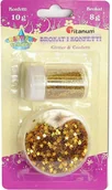 Pozostałe akcesoria dla plastyków - Hasta Brokat Sypki 8g Konfetti 10g Zlo 307631 B/c - miniaturka - grafika 1