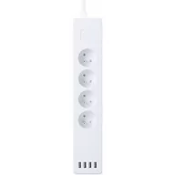 Listwy zasilające - WOOX Listwa zasilająca Smart Woox Wi-Fi 4 Gniazda 4xUSB - miniaturka - grafika 1