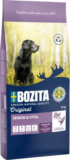 Bozita Original Senior & Vital, kurczak - bez pszenicy - 12 kg