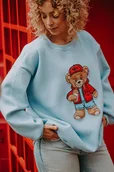Bluzy damskie - Bluza oversize Rodney Teddy dla mamy i taty - miniaturka - grafika 1