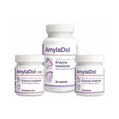 Suplementy i witaminy dla psów - Dolfos AmylaDol 90 tabletek - miniaturka - grafika 1