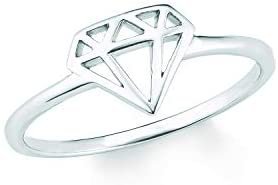 s.Oliver Pierścionek damski motyw Diament Srebro 925 Glamour Prezent