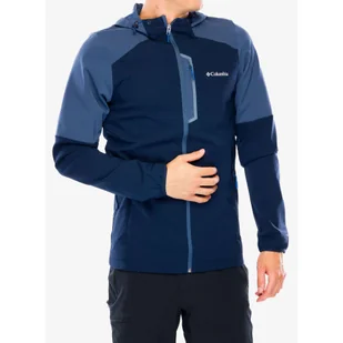 Kurtka softshell męska Columbia Columbia Tech Softshell Hoodie - Odzież trekkingowa damska - miniaturka - grafika 1