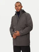 Kurtki męskie - Geox Kurtka zimowa Dolomia M4620M T3162 F9821 Szary Regular Fit - miniaturka - grafika 1