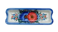 Tace i patery - Ceramiczna tacka na kukurydzę Ceramika Bolesławiec - miniaturka - grafika 1
