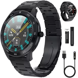 Exon Classic Ex 98 Czarny Bransoleta - Smartwatch - miniaturka - grafika 1
