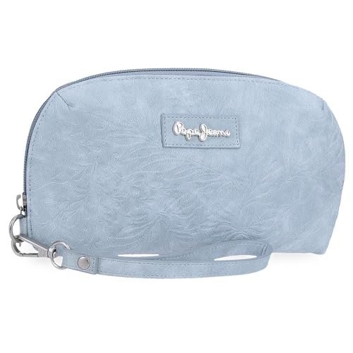 Pepe Jeans Jana Torba na ramię niebieska 20x11x4 cm Poliester z detalami ze sztucznej skóry by Joumma Bags, Niebieski, Talla única, Torebka