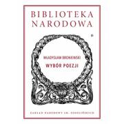 Poezja - Ossolineum Wybór wierszy - Władysław Broniewski - miniaturka - grafika 1