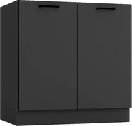 Szafki kuchenne - Stolkar Szafka kuchenna stojąca ANIKA D80 grafitowa STOLKAR - miniaturka - grafika 1