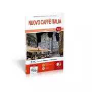 Książki do nauki języka włoskiego - Nuovo Caffe Italia A2 podręcznik + ćwiczenia + CD + materiał online - miniaturka - grafika 1