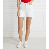 Spodenki damskie - Tommy Hilfiger Szorty | Straight fit | denim - miniaturka - grafika 1