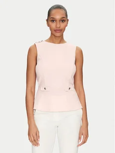 Guess Bluzka W5GP54 KCBO2 Różowy Regular Fit - Bluzki damskie - miniaturka - grafika 1