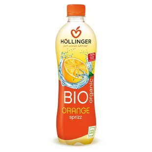 Hollinger NAPÓJ POMARAŃCZOWY (PET) BIO 500 ml - Zdrowa żywność - miniaturka - grafika 1