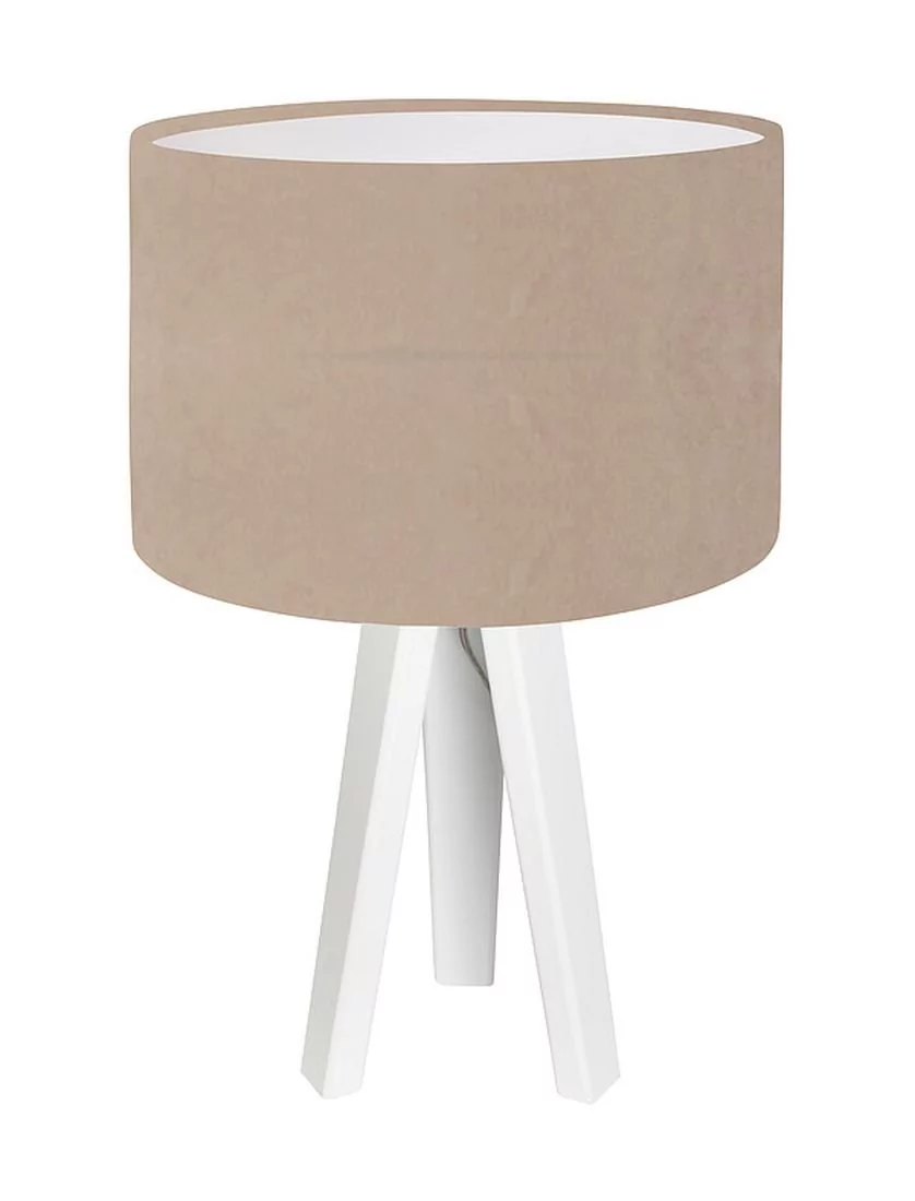 Macodesign Lampa stołowa Nigella 010s-027w, biała, 60 W