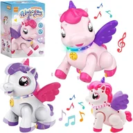 Pchacze - Jednorożec na baterie światło i dźwięk - zabawka - miniaturka - grafika 1