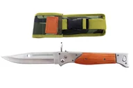 Noże - Nóż sprężynowy bagnet AK 47 składany 33 cm - miniaturka - grafika 1