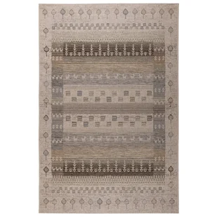 MULTI-DECOR Dywan zewnętrzny/wewnętrzny Kemet Aztecki szary 160 x 230 cm - Dywany zewnętrzne - miniaturka - grafika 1