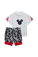 Kombinezony dla dzieci - Komplet dziecięcy Adidas x Disney koszulka spodnie bawełniany-104 - miniaturka - grafika 1