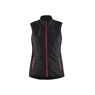 Kamizelki damskie - Blaklader 385125169956XXL damska kamizelka softshellowa, czarna/czerwona, rozmiar XXL - miniaturka - grafika 1