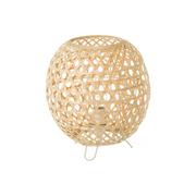 Noże stołowe - Naturalna bambusowa lampa stołowa (wys. 23 cm) Natural Way – Casa Selección - miniaturka - grafika 1