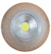 Oprawy, klosze i abażury - Candellux Oprawa Stropowa Stała Okrągła Sak-04 Al/Am 5W Led Cob 230V Szkło Akrylowe Burszt 2240305 - miniaturka - grafika 1