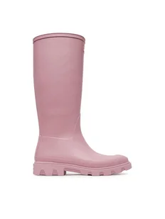 Hunter Kalosze Downpour Tall Wellington HFRW0001251 Różowy - Kalosze damskie - miniaturka - grafika 1