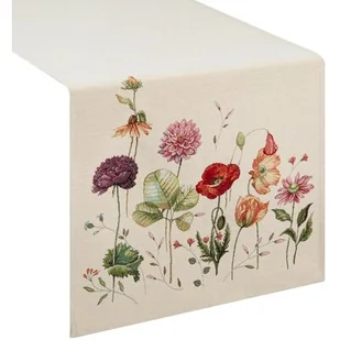 Bieżnik gobelinowy obrus 1239NAT 45x140 cm - Obrusy i serwetki - miniaturka - grafika 1