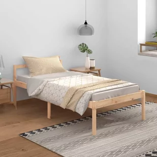 Lumarko Rama łóżka, lite drewno sosnowe, 100 x 200 cm - Łóżka Lumarko Rama łóżka, lite drewno sosnowe, 100 x 200 cm - Łóżka - miniaturka - grafika 1
