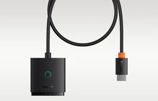 Adapter HDMI Baseus 2w1 z kablem 1m (czarny) - Adaptery i przejściówki - miniaturka - grafika 11