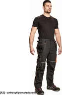 Odzież robocza - CERVA KNOXFIELD 320 - spodnie - antracyt/pomarańczowy 54 - miniaturka - grafika 1