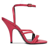 Sandały damskie - Sandały Patrizia Pepe 8X0005/L048-M481 Różowy - miniaturka - grafika 1