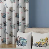 Pościel dla dzieci - POJAZDY KOPARKA Poszewka dekor - miniaturka - grafika 1