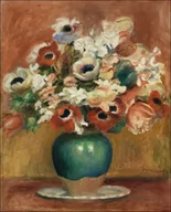 Plakaty - Galeria Plakatu, Plakat, Flowers, Pierre-Auguste Renoir, 61x91,5 cm - miniaturka - grafika 1