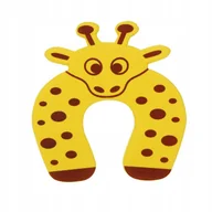 Zabezpieczenia dla dzieci - STOPER BLOKADA OCHRANIACZ DRZWI KLIN ODBOJNIK OCHRONA PALCÓW DZIECKA żyrafa - miniaturka - grafika 1