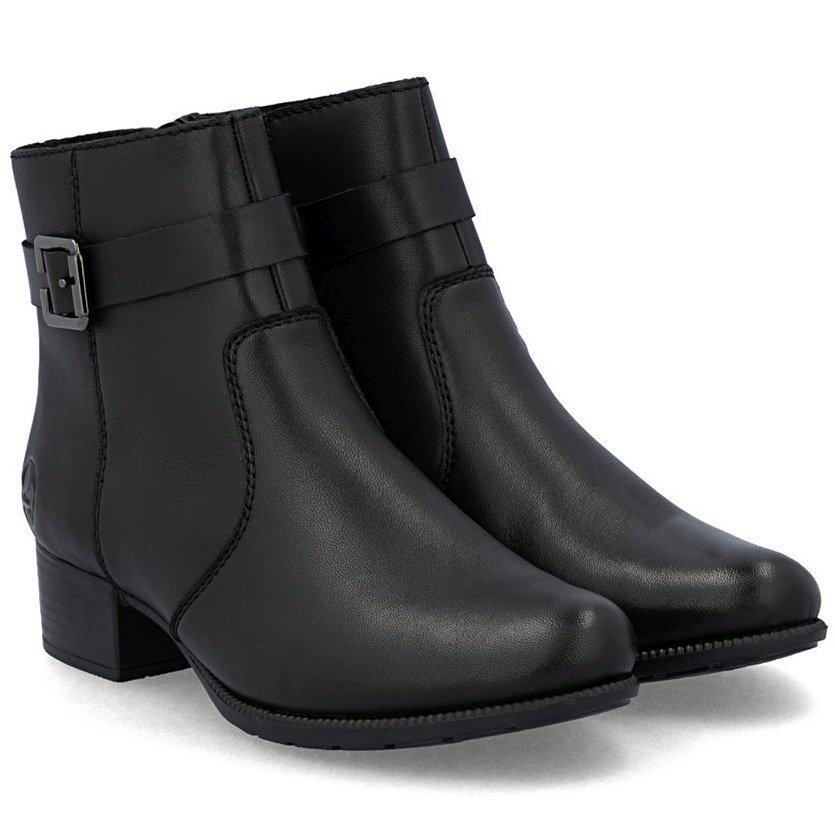 Botki damskie Rieker 78664-00 BLACK R.39