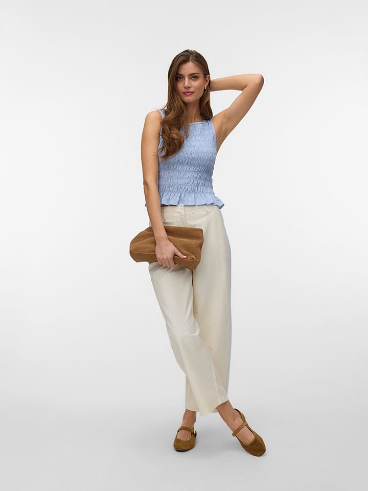 Vero Moda Top w kolorze błękitnym