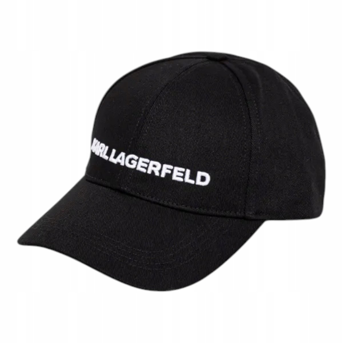 KARL LAGERFELD CZAPKA Z DASZKIEM K/ESSENTIAL CAP CZARNA