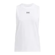 Koszulki sportowe damskie - Tank top treningowy damski Under Armour Rival Muscle Tank - miniaturka - grafika 1