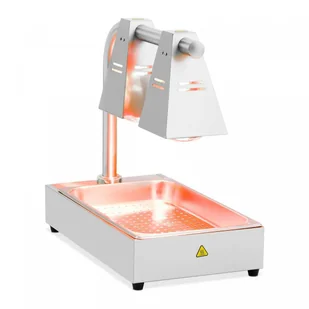 Lampa grzewcza do potraw - 600 W - GN 1/1 - 2 żarówki grzewcze - Royal Catering RCWB-2IL - Piece, kotły  i płyty grzejne gastronomiczne - miniaturka - grafika 1