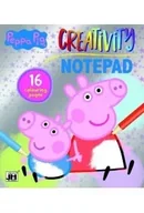 Notesy i bloczki - Notatnik kreatywny Świnka Peppa 16 kartek - miniaturka - grafika 1