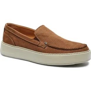 Baldinini Skórzane slip on - Slip on męskie - miniaturka - grafika 1