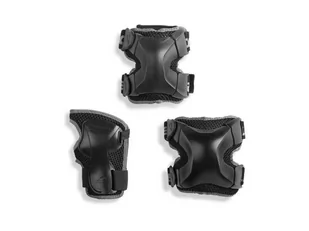 Rollerblade ROLLERBLADE X-Gear 3 Pack Inliner wygaszacz, czarny, XL 067P0100 100 - Ochraniacze - miniaturka - grafika 1