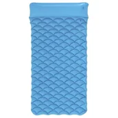 Materace dmuchane i koła do pływania - Materac plażowy z zagłówkiem, Bestway, 213x86 cm, niebieski - miniaturka - grafika 1