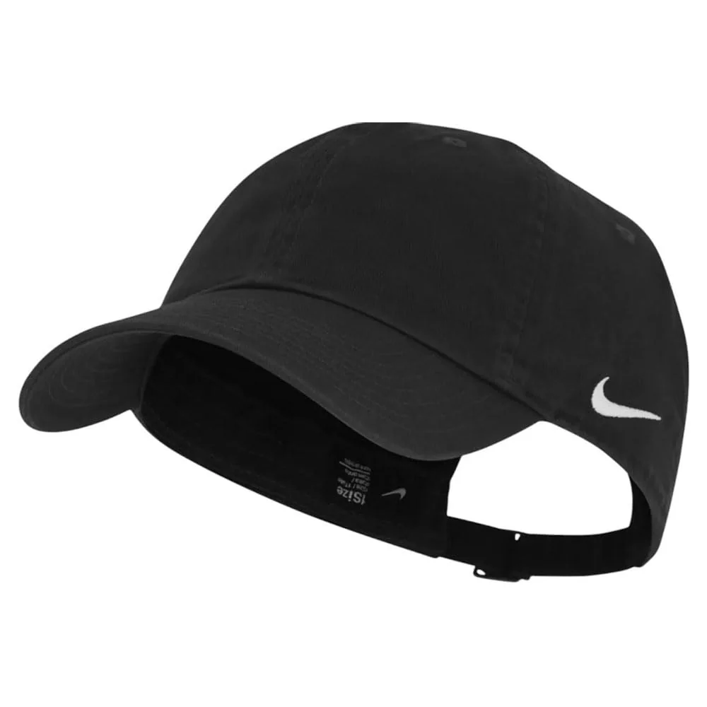 Nike Team Heritage 86 Czapki dla UNISEX Black OS, Czarny