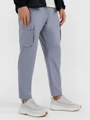 Buty sportowe męskie - 4F Buty do biegania w terenie Speed Trail męskie - beżowe 45 - miniaturka - grafika 1